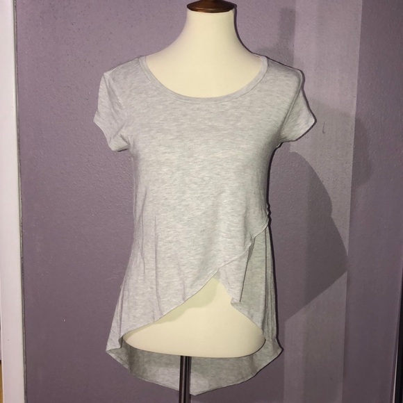 Express Tops - ❌BOGO FREE Express Low to High Gray T-shirt Blouse